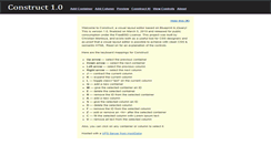 Desktop Screenshot of constructyourcss.com